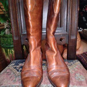 Vintage Joan And David Women's Western Style Boots Size 40
